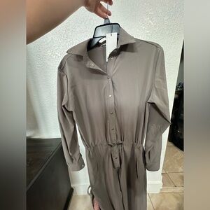 925Fit- New Jumpsuit-Size XS- Grayish color as shown